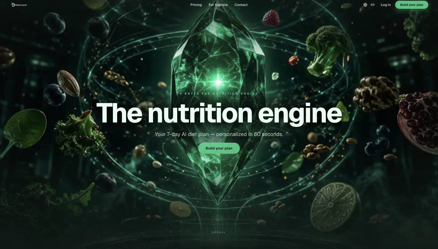 DietCoach — the nutrition engine